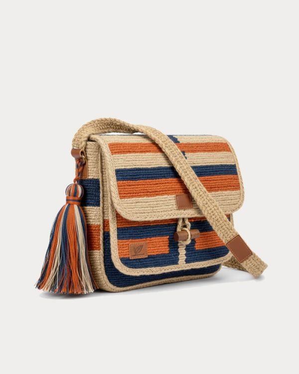 Jute Shoulder School Bag